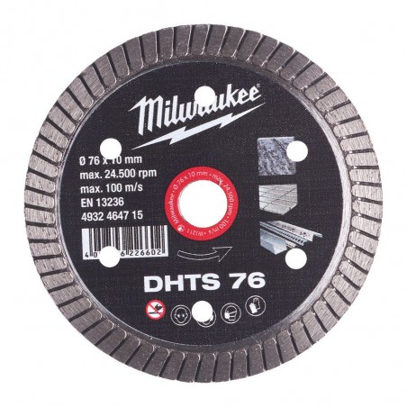Tarcza tnąca Milwaukee DHTS 76 mm