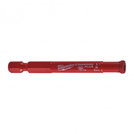 Wiertło diamentowe 6 mm 1/4" Hex Milwaukee Diamond Max