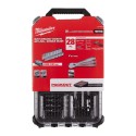 Nasadki 1/4˝ z grzechotką zestaw 28 szt. PACKOUT™ SLIM Milwaukee