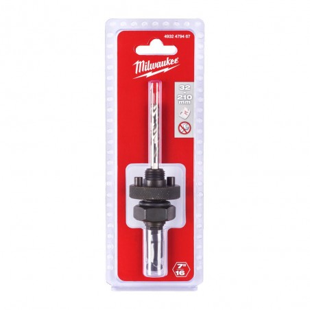 Trzpień Fixtec do otwornic z uchwytem Hex 11 Ø32 - 210 mm Milwaukee