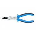 Szczypce wydłużone wygięte 200 mm, CrV Hogert HT1P024