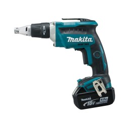 MAKITA WKRĘTARKA DO PŁYT KARTON-GIPS 18V 2 x 3,0Ah LI-ION  DFS452RFE