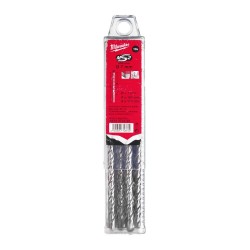 WIERTŁA 10 SZTUK/OP. Ø5 MM SDS-PLUS MILWAUKEE - 2 OSTRZOWE