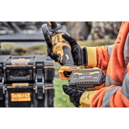 Szlifierka kątowa 125 mm 54V 2x9Ah DeWalt FlexVolt DCG418X2