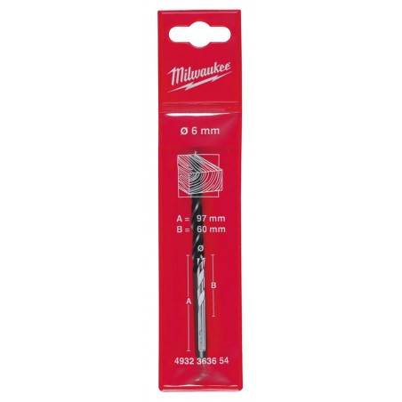 WIERTŁA CZOŁOWE I KRAWĘDZIOWE MILWAUKEE - DIN 7487