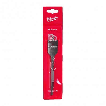 Wiertło piórowe do drewna 25x152 mm Milwaukee