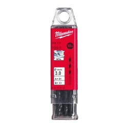 Wiertła do metalu HSSR 3x61x33 Milwaukee 10 szt.