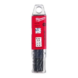 Wiertła do metalu HSSR 3,5x70x39 Milwaukee 10 szt.