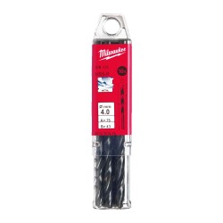 Wiertła do metalu HSSR 4x75x43 Milwaukee 10 szt.