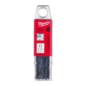 WIERTŁA DO METALU Ø DO 5 MM - 10 SZTUK  HSS-R - DIN 338