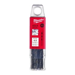 WIERTŁA DO METALU Ø DO 5 MM - 10 SZTUK  HSS-R - DIN 338