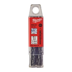 WIERTŁA DO METALU Ø DO 5 MM - 10 SZTUK  HSS-R - DIN 338