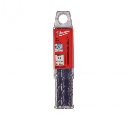 WIERTŁA DO METALU Ø DO 5 MM - 10 SZTUK  HSS-R - DIN 338