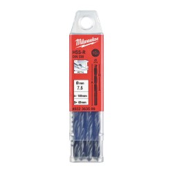 WIERTŁA DO METALU Ø DO 5 MM - 10 SZTUK  HSS-R - DIN 338