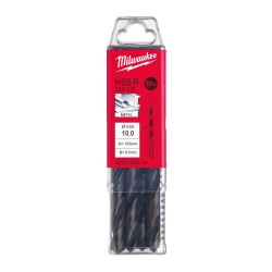 WIERTŁA DO METALU Ø DO 5 MM - 10 SZTUK  HSS-R - DIN 338