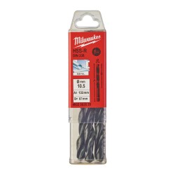 WIERTŁA DO METALU Ø DO 5 MM - 10 SZTUK  HSS-R - DIN 338