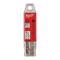KRÓTKIE WIERTŁA DO METALU - 10 SZTUK MILWAUKEE HSS-G