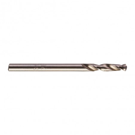 KRÓTKIE WIERTŁA DO METALU - 10 SZTUK MILWAUKEE HSS-G