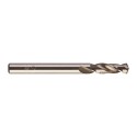 KRÓTKIE WIERTŁA DO METALU - 10 SZTUK MILWAUKEE HSS-G