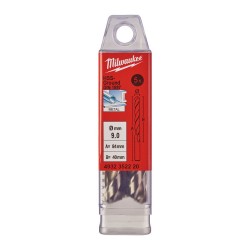 KRÓTKIE WIERTŁA DO METALU - 10 SZTUK MILWAUKEE HSS-G