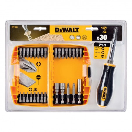 Zestaw Bitów 30 elementowy - Dewalt DT71506