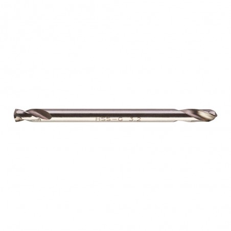 KRÓTKIE WIERTŁA DO METALU - 10 SZTUK MILWAUKEE HSS-G