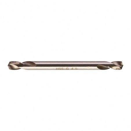 KRÓTKIE WIERTŁA DO METALU - 10 SZTUK MILWAUKEE HSS-G