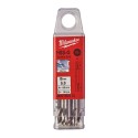 KRÓTKIE WIERTŁA DO METALU - 10 SZTUK MILWAUKEE HSS-G