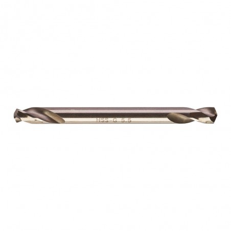 KRÓTKIE WIERTŁA DO METALU - 10 SZTUK MILWAUKEE HSS-G