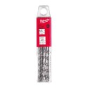 KRÓTKIE WIERTŁA DO METALU - 10 SZTUK MILWAUKEE HSS-G