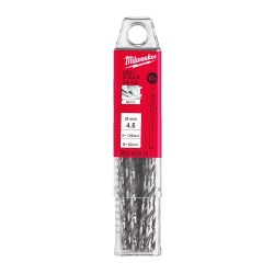 KRÓTKIE WIERTŁA DO METALU - 10 SZTUK MILWAUKEE HSS-G