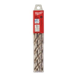 KRÓTKIE WIERTŁA DO METALU - 10 SZTUK MILWAUKEE HSS-G