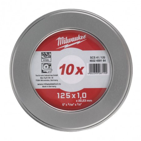 Tarcza do metalu SCS 125x22.2 mm Milwaukee