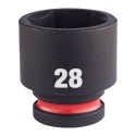 Nasadka udarowa 26 mm 1/2'' krótka Milwaukee