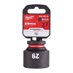 Nasadka udarowa 28 mm 1/2'' krótka Milwaukee