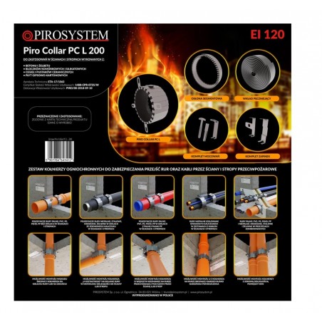 Kołnierz Piro Collar PCL-200 Pirosystem
