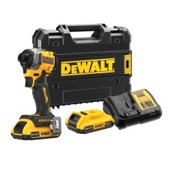 Zakrętarka udarowa 18V 1/4" DeWalt DCF850D2T
