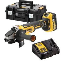 Szlifierka kątowa 125 mm 18V 3x5Ah DeWalt DCG405P3