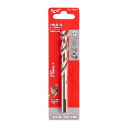 KRÓTKIE WIERTŁA DO METALU - 10 SZTUK MILWAUKEE HSS-G