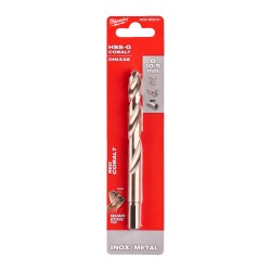 KRÓTKIE WIERTŁA DO METALU - 10 SZTUK MILWAUKEE HSS-G