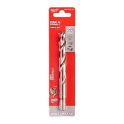 KRÓTKIE WIERTŁA DO METALU - 10 SZTUK MILWAUKEE HSS-G