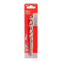 KRÓTKIE WIERTŁA DO METALU - 10 SZTUK MILWAUKEE HSS-G
