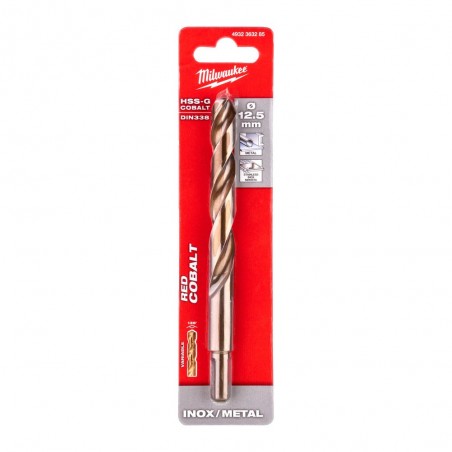 KRÓTKIE WIERTŁA DO METALU - 10 SZTUK MILWAUKEE HSS-G