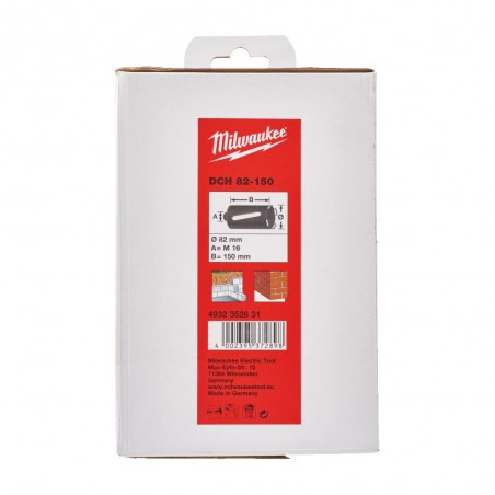 Koronka diamentowa DCH 82x180x150 mm M16 Milwaukee