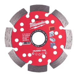 Tarcza tnąca diamentowa 115 mm SpeedCross HUDD Milwaukee