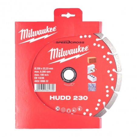TARCZA MILWAUKEE SPEED CROSS HUDD