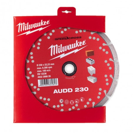 TARCZA MILWAUKEE SPEED CROSS HUDD
