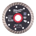 TARCZA DIAMENTOWA MILWAUKEE DUT