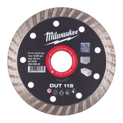 Tarcza diamentowa DUT 115 mm Milwaukee