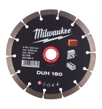 Tarcza diamentowa DUH 180 mm Milwaukee